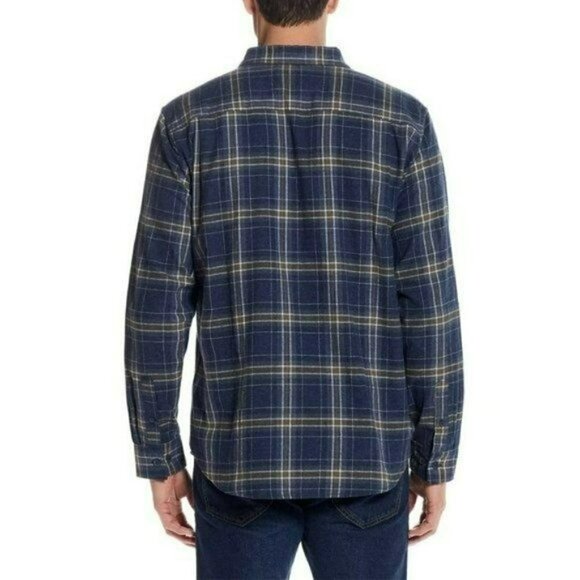 NWT Weatherproof Vintage Brushed Flannel Cotton Blend Plaid Button Down Shirt - Picture 3 of 4